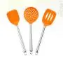 UPKOCH 1 Set Silicone Heat-Resistant Cooking Utensils Non-Stick Kitchenware with Metal Handle