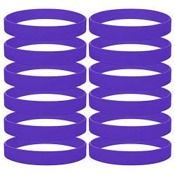 GOGO Wholesale Rubber Bracelets for Kids Silicone Wrist Bands for Events Rubber Bands Party Favors