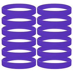 GOGO Wholesale Rubber Bracelets for Kids Silicone Wrist Bands for Events Rubber Bands Party Favors