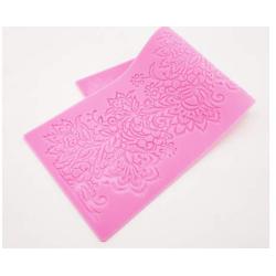 Flower pattern Lace Mold Silicone Sugar Lace Pad Cake Brim Decoration Mold Kitchenware DIY Tool