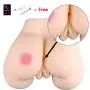 Mens Adult Sex Toys Super Soft & Realistic 2 Entries Pussy Ass Anal Sex Doll - Lifelike Women Body Torso Silicone Love Doll Male Masturbator for Men Couples Gay Best Gift