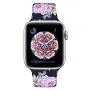 YOUKEX Sport Flower Band Compatible with Apple Watch 38mm 40mm 42mm 44mm,Soft Printed Strap Replacement Wristbands Compatible with iwatch Sport Series 4 Series 3 Series 2 Series 1