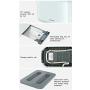 QIN.J.FANG-Kitchen Mini 2 Slices Toaster,Breakfast Machine Home Automatic Toaster With dust cover