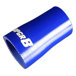 Upgr8 Universal 4-Ply High Performance Straight Reducer Coupler Silicone Hose (1.25"(32MM) to 1.5"(38MM), Blue)