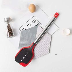 KIYYI Non-stick Pan Silicone Nylon Anti-scalding Shovel Fried Shovel Non-stick Pan Special Cooking Pot Shovel High Temperature Resistant Anti-scalding Kitchenware Silicone Spatula