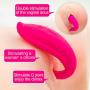 Wearable Vibrant Toy for Women Adùllt Toy for Women Pleasure Game Six Toys for Female U Shape Lifelike S~êx Toys for Women - Bullet
