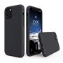 SURPHY Silicone Case Compatible with iPhone 11 Pro Max Case 6.5 inch, Liquid Silicone Full Body Thickening Design Phone Case (with Microfiber Lining) for iPhone 11 Pro Max 6.5 2019, Black