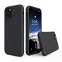 SURPHY Silicone Case Compatible with iPhone 11 Pro Max Case 6.5 inch, Liquid Silicone Full Body Thickening Design Phone Case (with Microfiber Lining) for iPhone 11 Pro Max 6.5 2019, Black