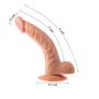 AIJIUJIU 9 Inch ?íld? Skin Adult Toy Female Safety Material Long and Thick Security Privacy