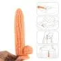 Romi Suction Silicone Vegetable Dildo Novelties Fetish Toy Big Penis Adult Sex Large Cock G Spot Stimulate Anus Stopper