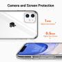 TORRAS Crystal Clear iPhone 11 Case, [Anti-Yellow] Soft Silicone TPU Thin Cover Slim Phone Case for iPhone 11 6.1 inch 2019, Crystal Clear
