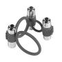 Silicone Triple Vi`br?tórs Co Ckring Mens P-??-?? Ring Lock Ring Toy