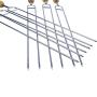 Stainless Steel Barbecue Fork with Wooden Handle (6 Packs)