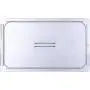 Carlisle 10210U07 StorPlus Full Size Polycarbonate Universal Handled Food Pan Lid, Clear
