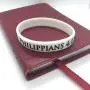 Reminderband - Philippians 4:13 100% Silicone Wristband - Silicone Rubber Bracelet - Christian Religious Events, Gifts, Motivation, Support, Causes, Fundraisers, Awareness - Men, Women, Kids