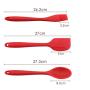 JunbosiKitchenware Silicone Kitchenware 7 Piece Set Nonstick Cookware Shovel Spoon Scrape Baking Kitchen Gadget
