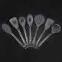 SKYyao Kitchen utensil set Silicone Kitchen Utensils Set kitchenware 7 piece kitchen cooking scoop scoop Silicone