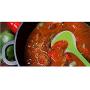 LDGR Pancake Spatula Silicone Kitchenware Set 6 Pieces Non-Stick Cooking Shovel Spoon Translucent Silicone Kitchenware (Size : 6-Piece)