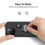 iPhone 11 Pro Silicone Case, XSHNUO Liquid Silicone Gel Rubber Ultra Thin Case with Soft Microfiber Cloth Lining Cushion for iPhone 11 Pro (2019) 5.8 inch (Black)