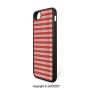 SCOCICI Non-Slip Drop Protection Smart Cell Phone Case Vintage Style Checkered Pattern Christmas Design Kitchenware Picnic Cafe Cloth Image Art Decorative Compatible with iPhone 8