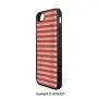 SCOCICI Non-Slip Drop Protection Smart Cell Phone Case Vintage Style Checkered Pattern Christmas Design Kitchenware Picnic Cafe Cloth Image Art Decorative Compatible with iPhone 8