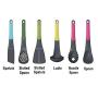 Silicone Kitchen Utensils 7 Pieces Set Non-Stick Pan Heat Resistant Nylon Silicone Baking Set Premium Hygienic Kitchen Cooker Cooking Kitchenware Set