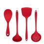 Anyren 4 Pieces Silicone Cooking Utensils Kitchen Utensil Set - Heat-Resistant Silicone Kitchenware Set - Nonstick Cookware Kitchen Tools Spatula Set