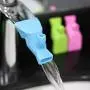 Panzisun Silicone Faucet Extender Dual Purpose Elastic Rubber Washing Tooth Brushing Gargle Hand Extending Tool Bathroom Accessories Kitchenware (C)