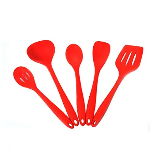 Silicone Kitchenware Five-piece Non-stick Pan High Temperature Baking Set Cooking Utensils