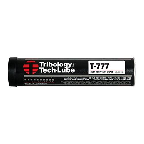 Tribology/Tech-Lube T-777-cart T-777 Multi-Purpose High Temperature Lithium Complex Grease, 14.5 oz. Cartridge, Red