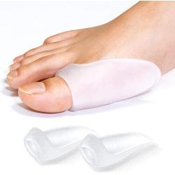 Promifun Gel Bunion Protector Shield, 10 Pack of Bunion Pads and Cushions, Bunion Guard for Big Toe, Relieve Foot Pain from Friction, Rubbing and Pressure