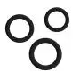 FeiGu 3 Silicone Cockring Set + 1 Adjustable Penis Tie Ball Ring for Men Erection Enhancing Male Adult Sex Toy