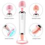 Hands-Free Heating 4 in 1 Vibratoir Medical Grade Silicone Massage Toys with 12 Powerful Vibration Modes Personal Massager Waterproof Rechargeable Play Love Real Touch Feeling