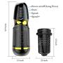 Mens 100% Waterproof Realistic Silicone Automatic 10 Model 3 Speed Suction Cup Toy Self-Timer Hands-Free Toys