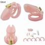 LOKFCOU Sweatshirt Silicone Male Pēnnìs Ring Chastity Device Chastity Cage Lock Flirting sexxs Toy cocdilldóS Black Long