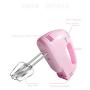 BINZHI Eggbeater Electric Household Mini Baking Tools High Power Hand-held Automatic Hair Cream Machine And Noodle Baking Mixer - Pink Kitchen gadget