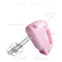 BINZHI Eggbeater Electric Household Mini Baking Tools High Power Hand-held Automatic Hair Cream Machine And Noodle Baking Mixer - Pink Kitchen gadget