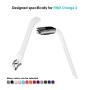Hanlesi Bands Compatible with Fitbit Charge 2, Soft Silicone Breathable Fashion Sport Strap for Fit bit Charge2 Replacement Original Accessory