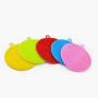 AOLANS Silicone Dish Sponge Washing Brush Scrubber 5 Pack Household Cleaning Sponge Food Grade Free Brush kitchenware (5 Color)