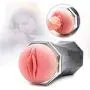 KJHM Lifelike Enjoy Adjustable Pòckèt Pùssèys Hands Free Grade Silicon Màlè Stròkè Toys Male Realistic Pussycats Sucking Cup with Sùctì-on Cùp Pleasure Best Gift for Couple Sensual Sweet