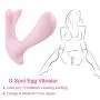 G Spot Mermaid Vibrator, Electric Handheld Sex Toy for Female Adult with Bluetooth Remote Control by Phone, Food Grade Silicone with IP66 Waterproof [Pink]