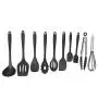 HHmei_US_Shipment Silicone Kitchen Utensil Set, 10pcs Heat-Resistant Non-Stick Cooking Tool Kit Non-Stick Kitchen Utensil Set Silicone kitchenware Set of 10 [Shipped from America]