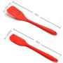 Homebetter Silicone Kitchen Utensils 5 Set Easy to Clean Nonstick Environmentally Friendly Silicone Kitchenware Set For Kitchen