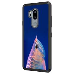 LG G7 ThinQ Case, Arowana Shock-Absorption TPU Rubber Bumper LG G7 ThinQ Case, Ultra Thin Slim Protective Cover for LG G7 ThinQ-Black