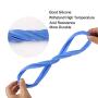 uxcell Silicone Gasket Sealing Ring for Universal Electric Pressure Cookers, Sealing Ring Inner Diameter - 8.7 Inch, Fits 5/6 QT Models, Blue