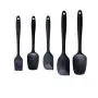 Silicone Kitchenware Set Of 5 Non-stick Silicone Kitchenware Set Baking Cooking Shovel Spoon Kitchen Utensils