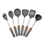 JunbosiKitchenware Silicone Kitchenware Set of 6 Nonstick Cookware Spoon Shovel Kitchen Tool Kitchenware Set