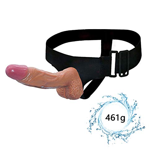 Beginner A?ā? Massager 9.05 Inches CLS Stráp ǒn Hárness Stráp ǒns Silicone Massage Toys for Lésbián Leather Pants Stráp ǒn Strapless Thrusting Plug