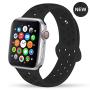 GZ GZHISY Newest Band Compatible for Apple Watch Bands 38mm 40mm 42mm 44mm, Soft Silicone Sport Band Replacement Wristband, Compatible for iWatch Apple Watch Series 4/3 2/1