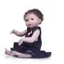 Zero Pam Dolls 23 inch Reborn Newborn Dolls Full Body Silicone Vinyl Lifelike Anatomically Correct Cute Girl Doll Looking Real Weighted Body Real Toddler Feel Xmas Birthday Gift for Kids Age 3+